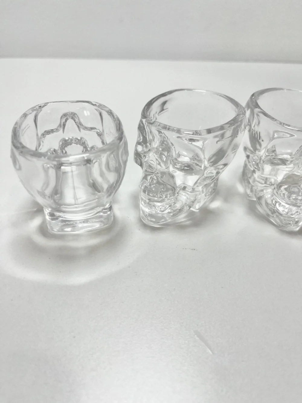 Crystal Head Vodka Skull Shot Glasses Set of 4